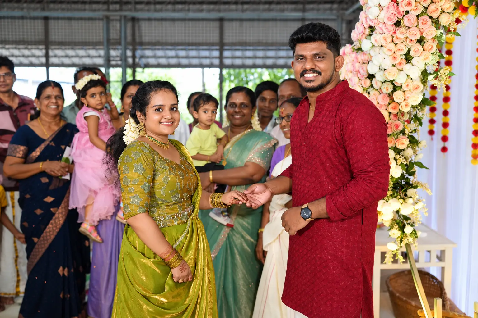 Sabin and Arya engagement